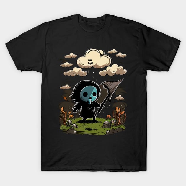 Beautiful death T-Shirt by Crazy skull